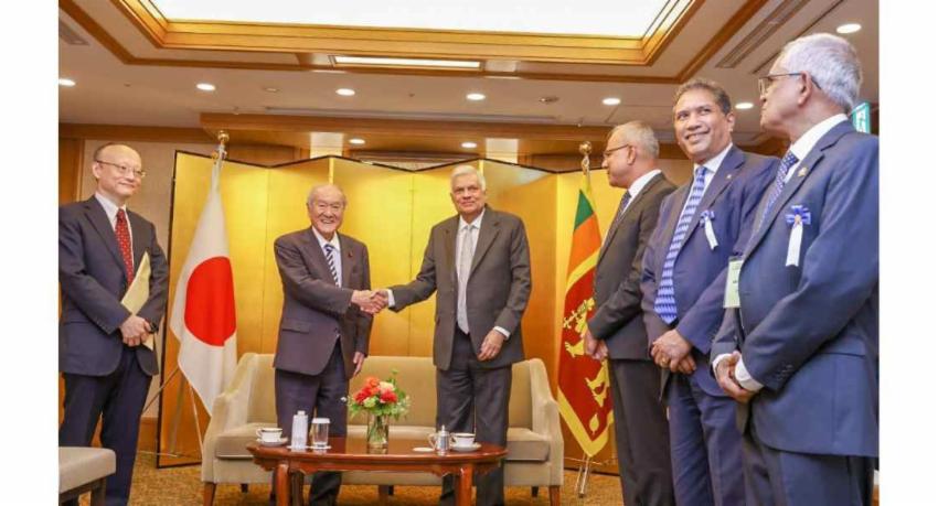 ජනපති හා ජපාන මුදල් ඇමති අතර හමුවක්..